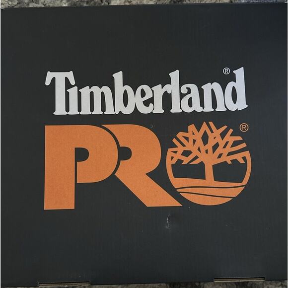 NEW! Timberland Pro Men's Size 6 6" Sawhorse Composite Toe EH Work Boot Black - Picture 2 of 3